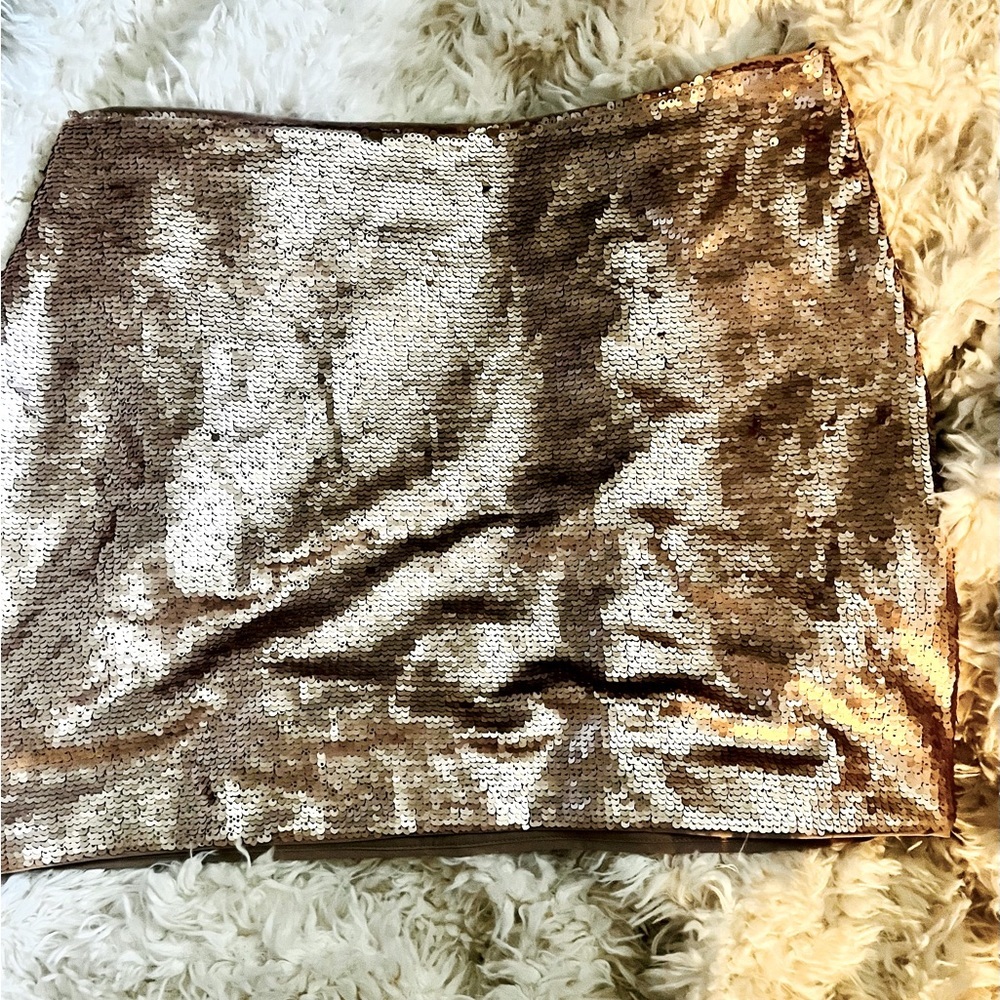 Banana Republic metallic skirt​ NWT Size 14